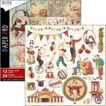 CBL Paper Pad 12x12" - The Greatest Show 12BL