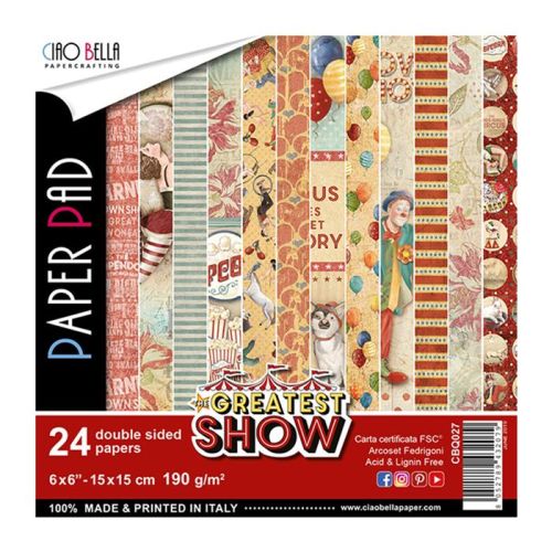 CBL Paper Pad 6*6 - The Greatest Show