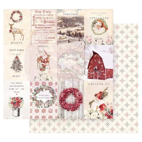 PRM Cardstock - Christmas in the Country Spreading Christmas Magic