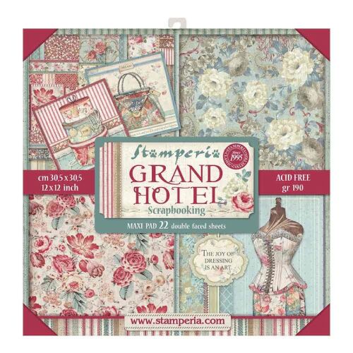STP Paper Pad 12x12 - Grand Hotel XL