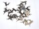 SRH Embellishments - Mini-Deko Hirsch silber