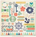 MYM Chipboard 12"x12" - Now & Then Dream Big