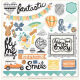 MYM Chipboard 12"x12" - Jubilee Tangerine Fantastic
