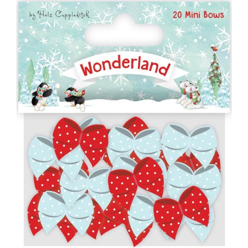 TRC Embellishments -  Helz Cuppleditch Mini Bows Wonderland