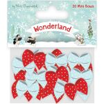 TRC Embellishments -  Helz Cuppleditch Mini Bows Wonderland 