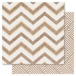 RRI Cardstock - Bella! Raw & Rustic Chevron