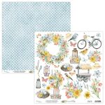 MTY Paper Pad 12"x12" - Bloomville