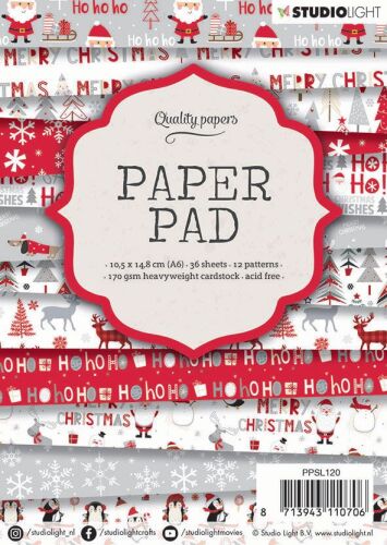 STL Paper Pad A6 - Weihnachten