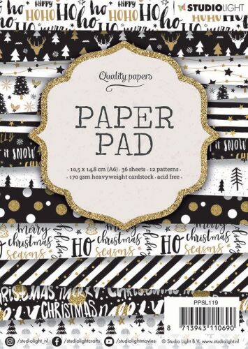 STL Paper Pad A6 - Weihnachten