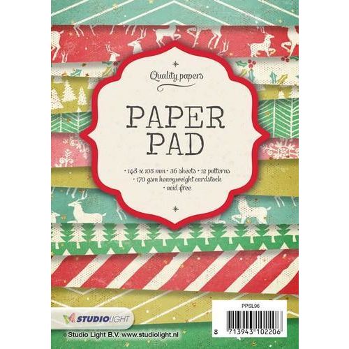 STL Paper Pad A6 - Weihnachten