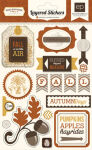 ECP Layered Chipboard Sticker - Reflections Fall