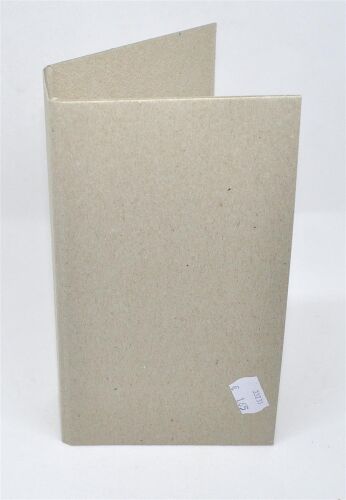 SRH Buchhülle/Einband aus Graupappe 210x120x50 mm (HxBxT)