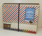 SRH Buchhülle/Einband mit Überschlag aus Graupappe 240x190x35 mm (HxBxT)