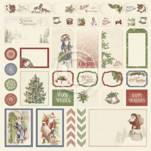 PIO Cardstock - A Christmas to Remember Cut-Outs 1