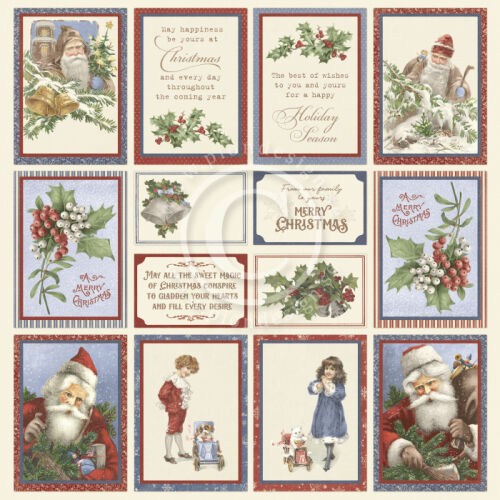 PIO Cardstock - A Christmas to Remember Images from the Past I