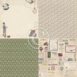 PIO Cardstock - The World Awaits 6x6 Adventure awaits