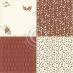 PIO Cardstock - Lets be Jolly 6x6 Santa Claus is coming