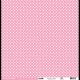 KSA Cardstock 12"x12" - Dots/Pois-Ligne Pink