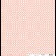 KSA Cardstock 12"x12" - Dots/Pois-Ligne Salmon Pink