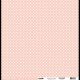 KSA Cardstock 12"x12" - Dots/Pois-Ligne Salmon Pink