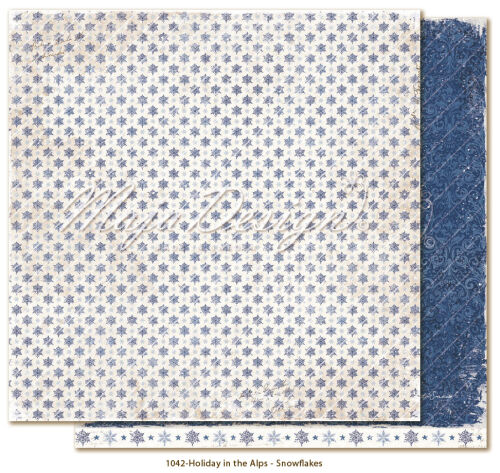 MJD Cardstock - Holiday in the Alps Snowflakes