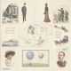 PIO Cardstock - The World Awaits Images frrom the Past