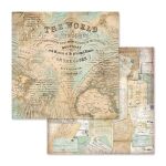 STP Paper Pad 8x8" - Around the World