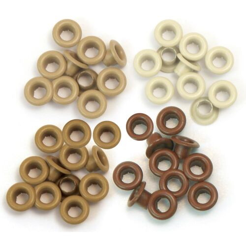 WRM Eyelets 1/3" Braun