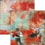 CBL Paper Pad 12x12" - Tango 12BL