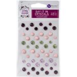 PRM Embellishment - Say it in Crystals Pretty Mosaic