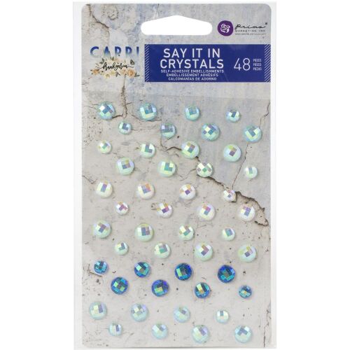 PRM Embellishment - Say it in Crystals Capri