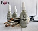 13ARTS Acryl-Ink mit Pipette -  Glitter Old Silver