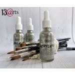 13ARTS Acryl-Ink mit Pipette -  Glitter Old Silver