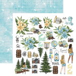 13ARTS Paper Pack 6x6" - Travel the World