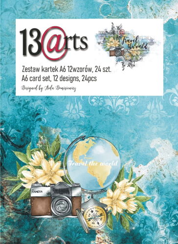 13ARTS Paper Pack A6 - Travel the World