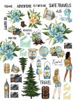 13ARTS Paper Pack A6 - Travel the World