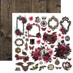 13ARTS Paper Pack 12x12" - Victoriana