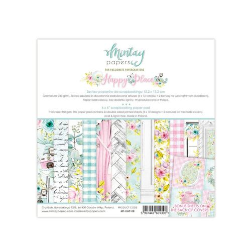 MTY Paper Pad 6"x6" - Happy Place