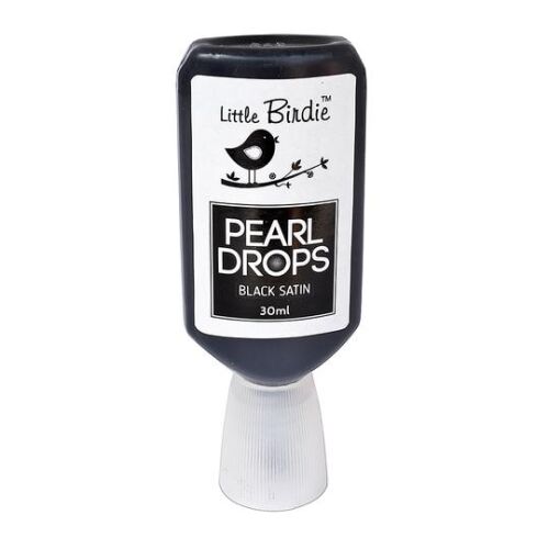 LTB Pearl Drops - Black Satin