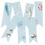 P13 Embellishment - Wimpel Tags North Pole