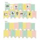P13 Embellishment - Paper Garland We are Family