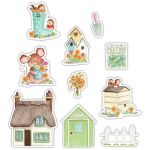 CFC Ephemera - Cottage Garden Wooden Shapes