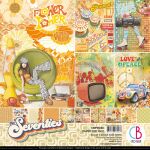 CBL Paper Pad 12x12" - The Seventies 12BL