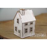 SCN Chipboard-Shapes/Laserstanzteile - Tiny Family House...