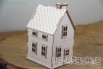 SCN Chipboard-Shapes/Laserstanzteile - Tiny Family House...