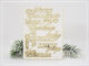 SNI Chipboard-Shapes/Laserstanzteile - Merry Christmas