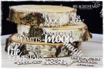 SNI Chipboard-Shapes/Laserstanzteile - Reach for the Stars To the Moon and back