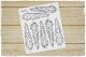 SNI Chipboard-Shapes/Laserstanzteile - Behind the Door Cypresses