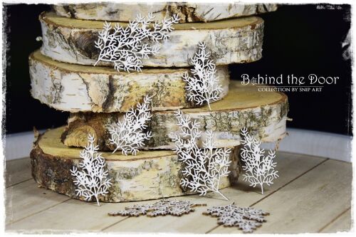 SNI Chipboard-Shapes/Laserstanzteile - Behind the Door Cypress branches