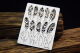 SNI Chipboard-Shapes/Laserstanzteile - Mandalas Dreams Mini Feathers